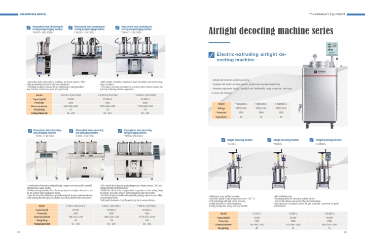 Máy sắc thuốc đóng túi